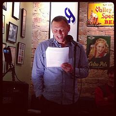 Vojislav Pejović reads at Tuesday Funk #63