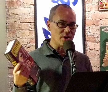 Alec Nevala-Lee reads at Tuesday Funk Nov. 6, 2018. - click to view - mousewheel to zoom