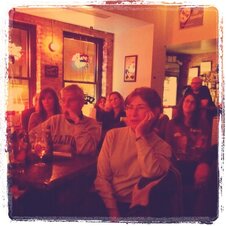 A rapt Tuesday Funk audience - click to view - mousewheel to zoom