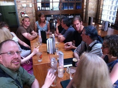 The Wellspring 2011 gang at Hopleaf - click to view - mousewheel to zoom