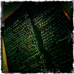 Hopleaf's beer list