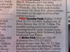 Tuesday Funk in Time Out Chicago - click to view - mousewheel to zoom