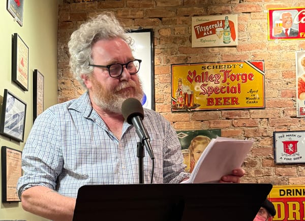 Dmitry Samarov reads at Tuesday Funk #166, Jan. 6, 2026