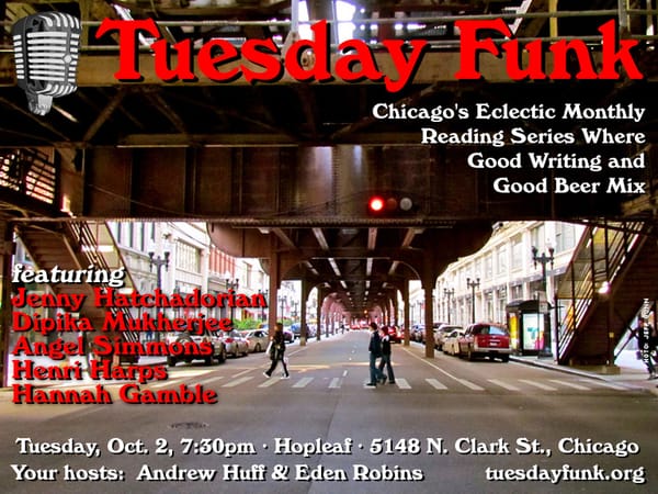 Tuesday Funk #121 is tonight!