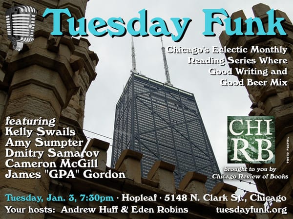 Reminder: Tuesday Funk #101 is tonight!
